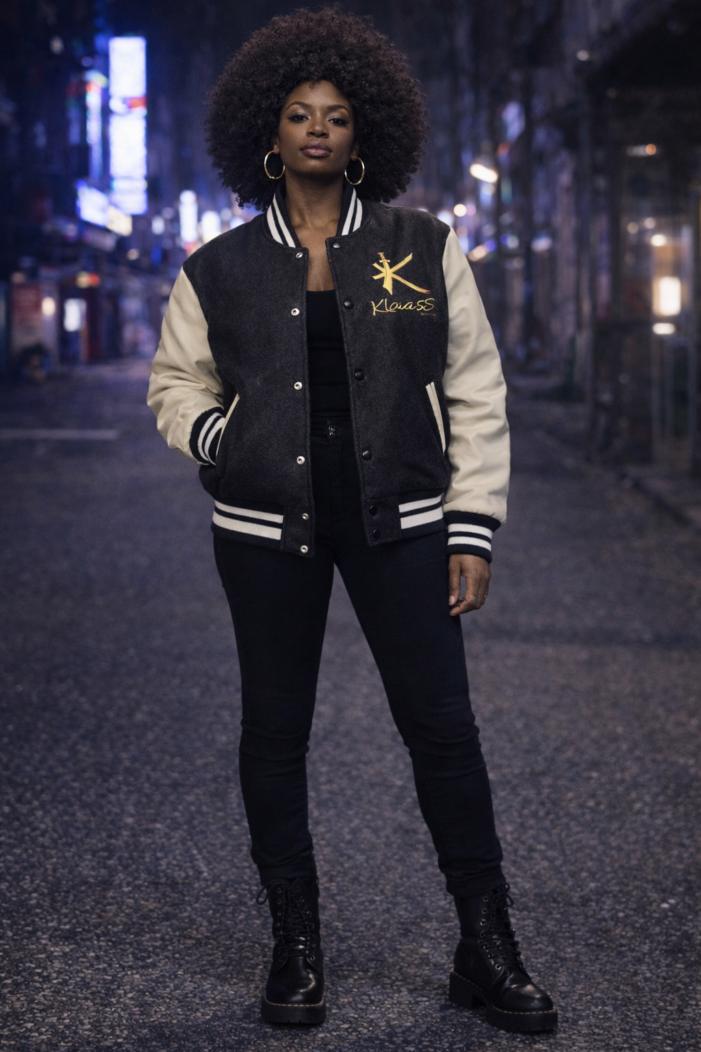 KLAASS VARSITY JACKET